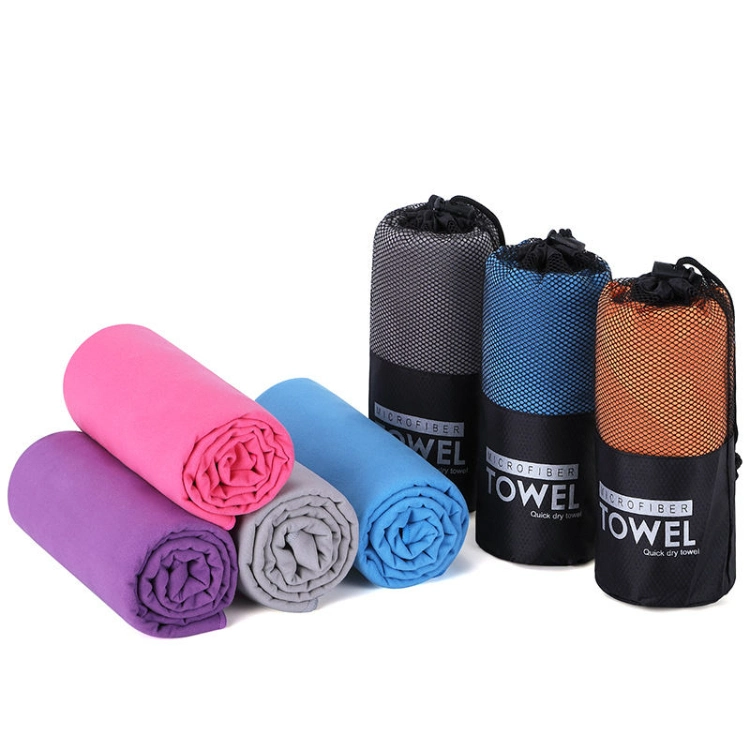 Custom Absorbent Sweat Quick Dry Microfiber Suede Yoga Fitness Exercise Gym Travel Towel Personalized Microfibre Sports Towel