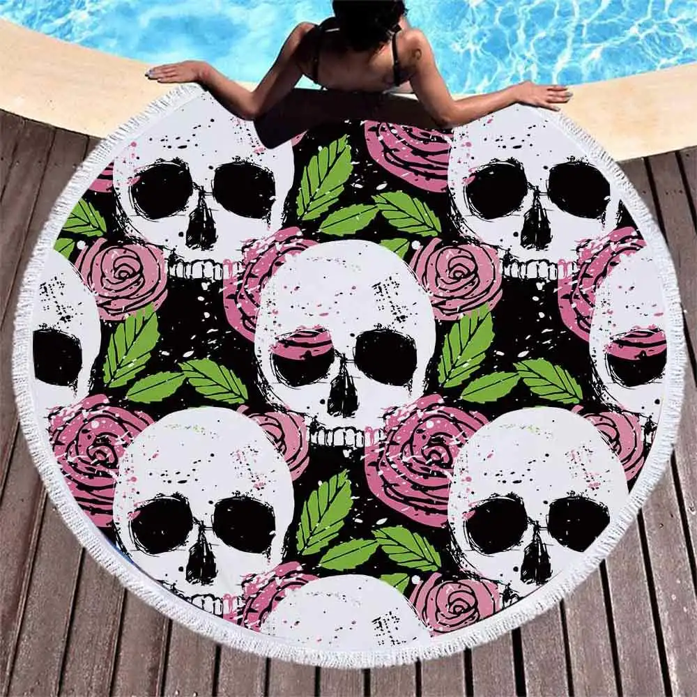 High Quality Printed Microfiber Beach Towel with Logo Water Absorption Sand Free Custom Beach Towel