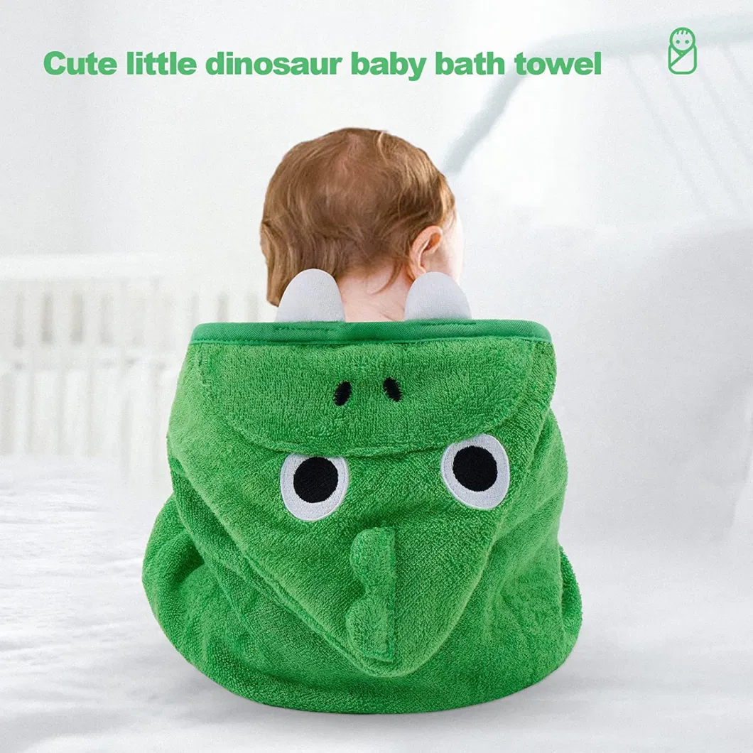 Bamboo Hooded Baby Towel with Animal Ears