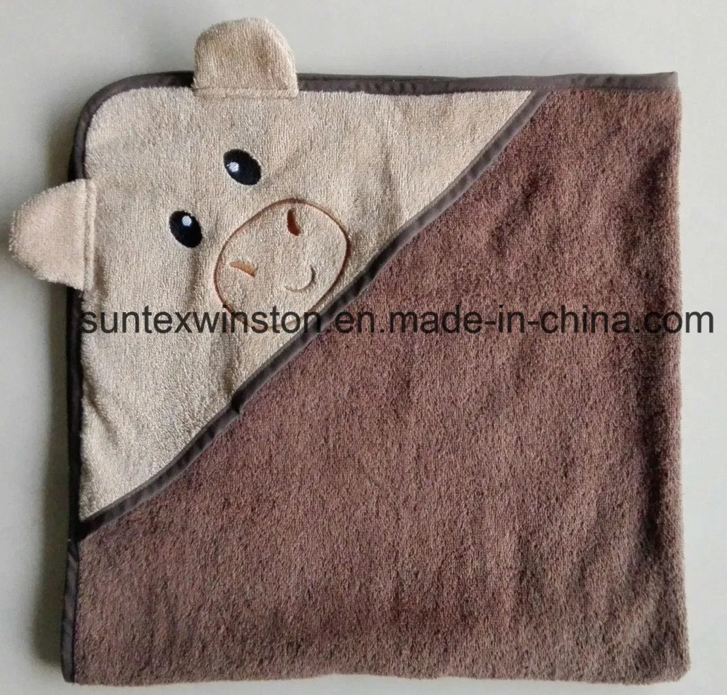 Suntex Animal Face 100% Cotton Hooded Baby Towel