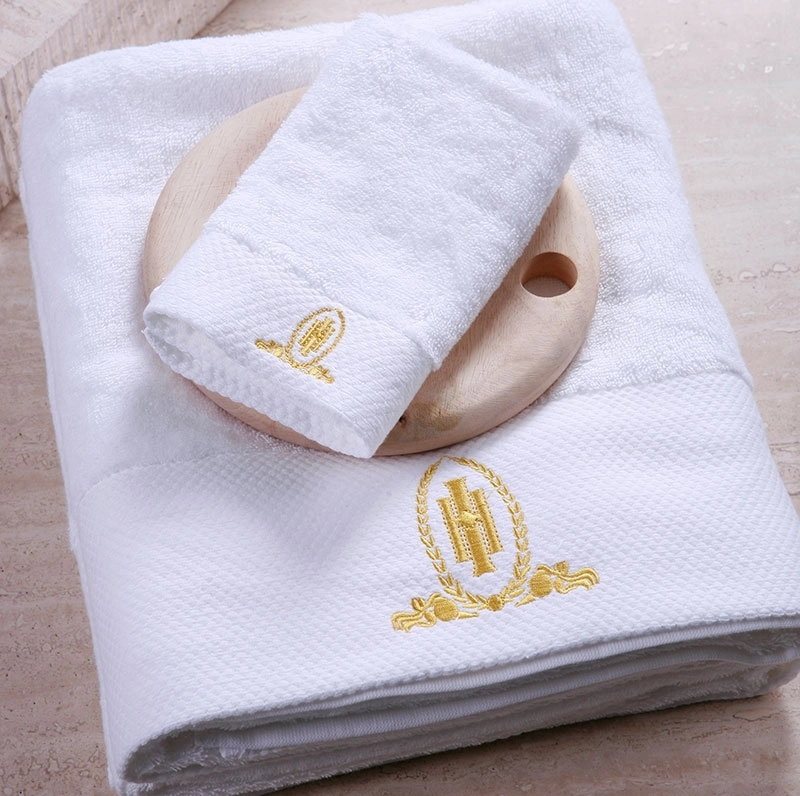 Luxury 6 Piece Hotel and SPA Towel Set Soft and Thick Bath Towels Made with 100% Turkish Cotton 2 Bathtowels 2 Handtowels 2 Was