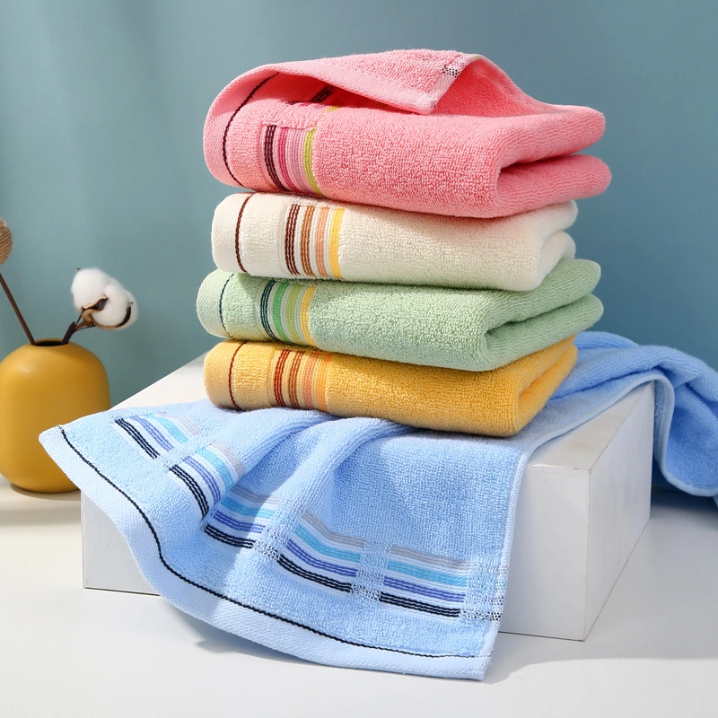 Wholesale Bulk Packing Face Towel Custom Hand Towel Luxury Cotton Cleaning Towels