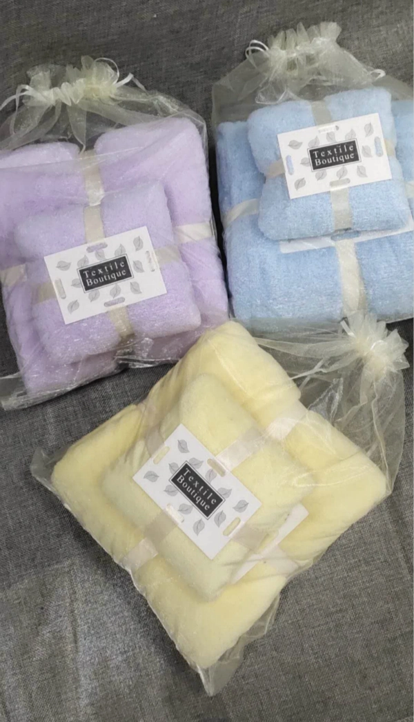 Factory Wholesale Good Quality Super Soft Towel Set for Bath Face Home Travel Swimming Using