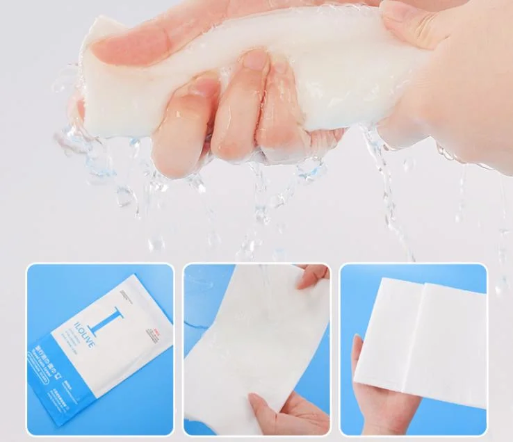 Customized Mini Portable Non-Woven Fabric Cotton Soft Pet Disposable Bath Towel