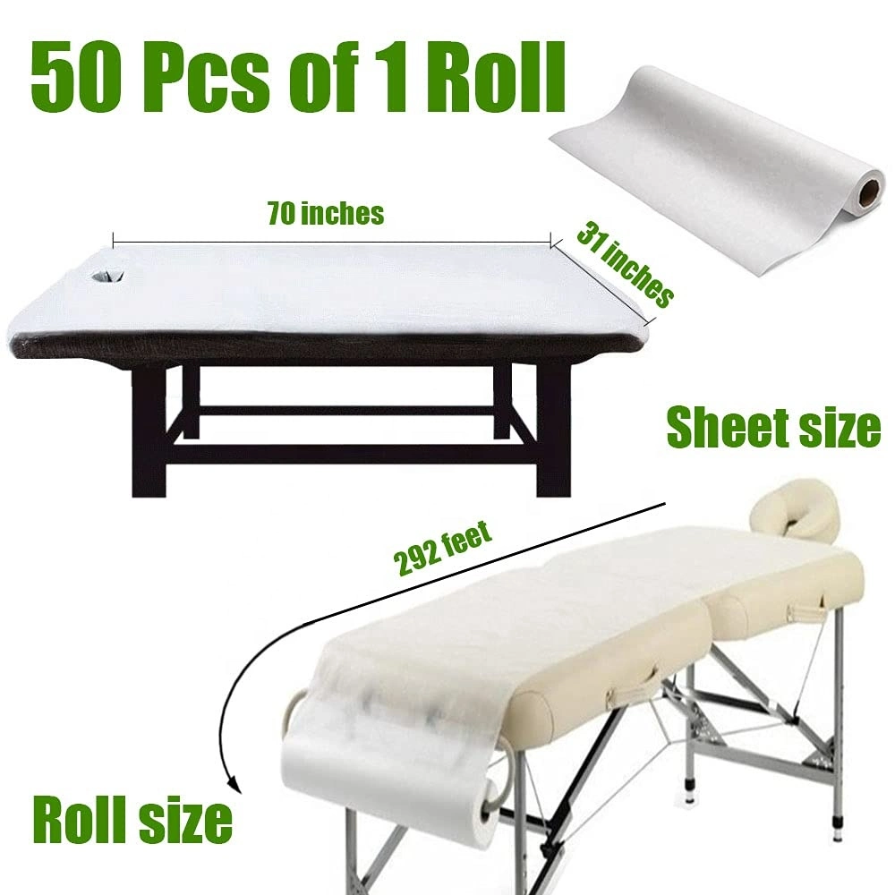 Disposable Bed Sheet, Bed Roll, PP/PP+PE/SMS, Flat or with Elastic, Waterproof, Latex Free