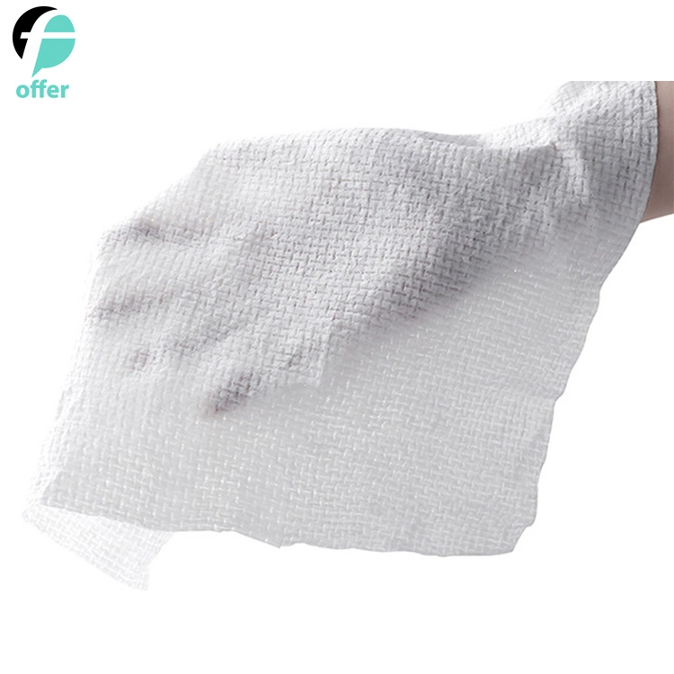 100% Pure Cotton Disposable Compressed Magic Towel Cleaning Face Cotton Tissue Paper