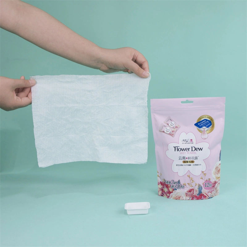 Disposable Facial Tissue Towel Home Travel Sport SPA Compressed Towel