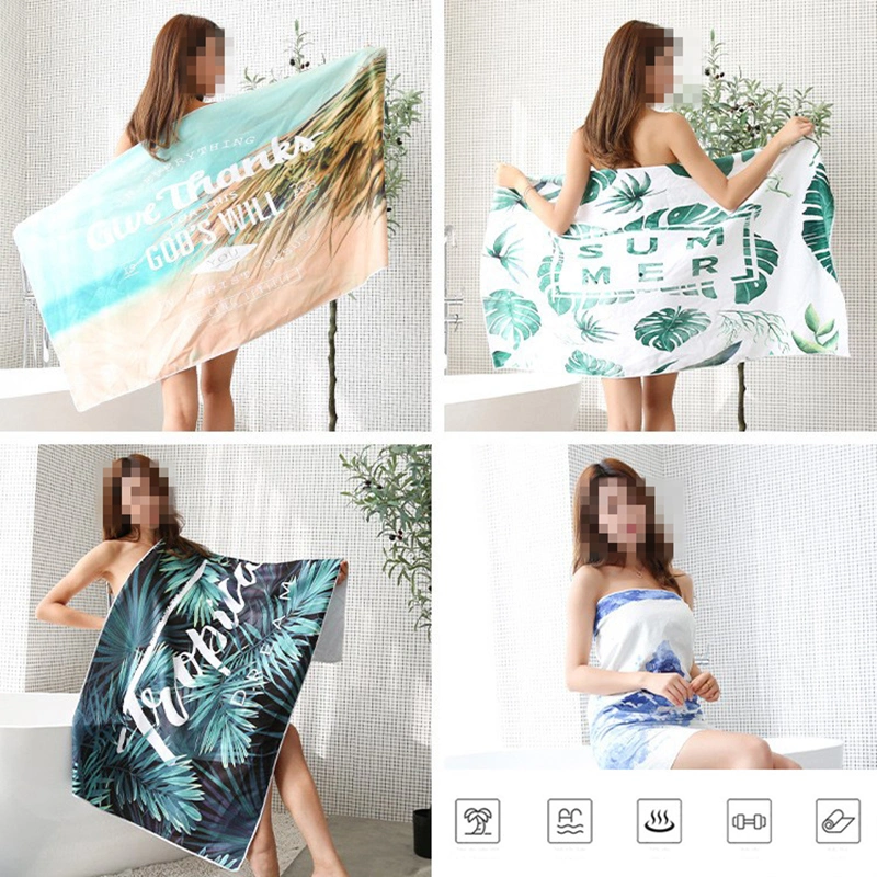 Quick Drying Beach Bath Towel Microfiber Magic Soft Lint