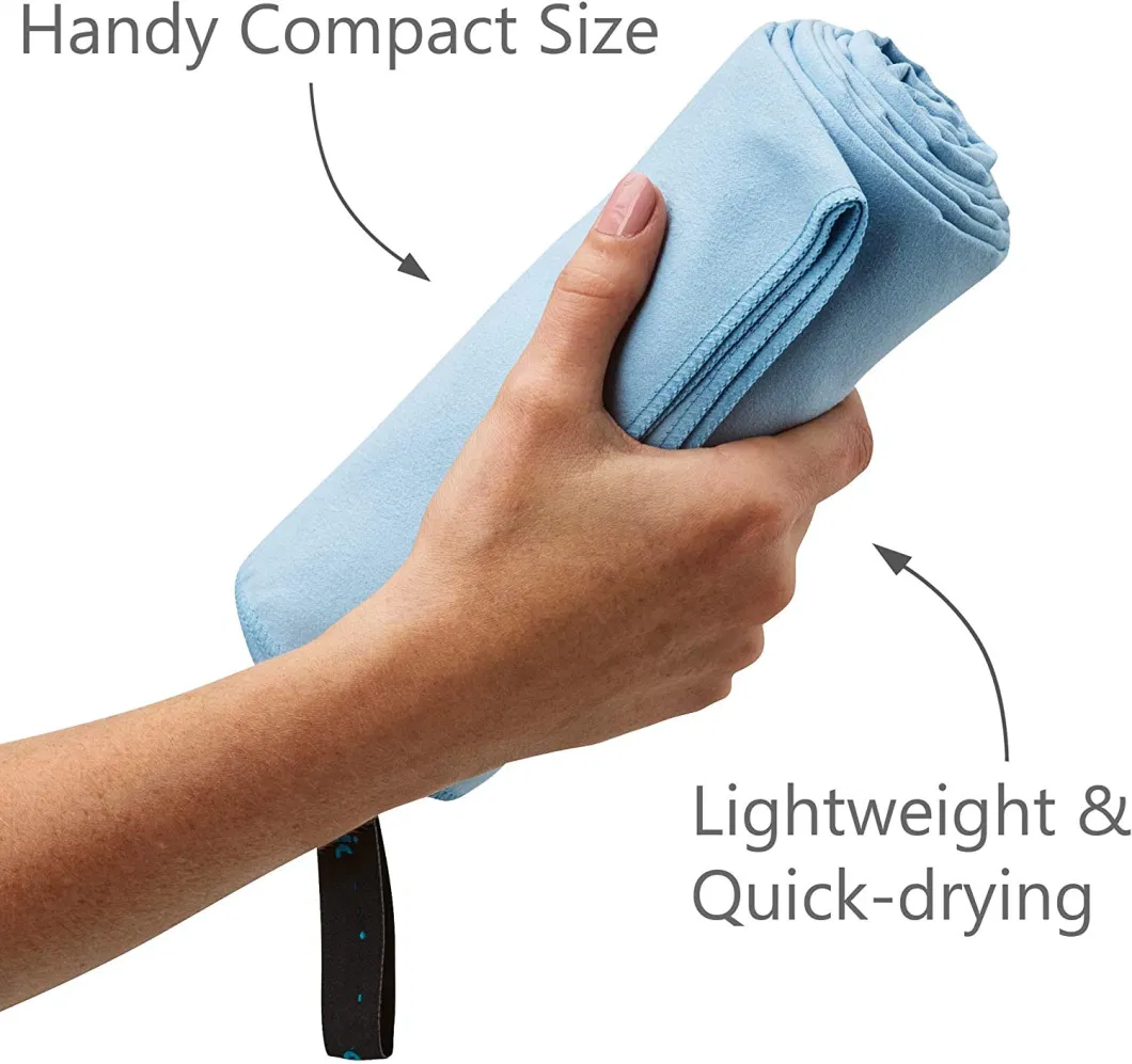 Ultra-Soft Lint-Free and Quick-Drying Microfiber Sports Towel for Gym and Traveling