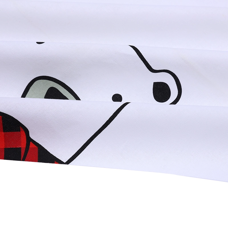 100% Cotton Soft Printed Square Napkin Custom Logo Promotional Tea Towel