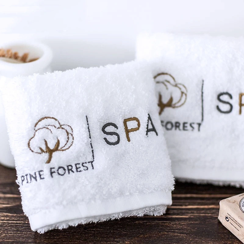 Luxury SPA Natural Pure Cotton Face Hand Towels Online Price