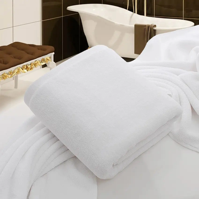Luxury 100% Cotton Grey Hotel Bath Towel Sets Soft Hand Towel