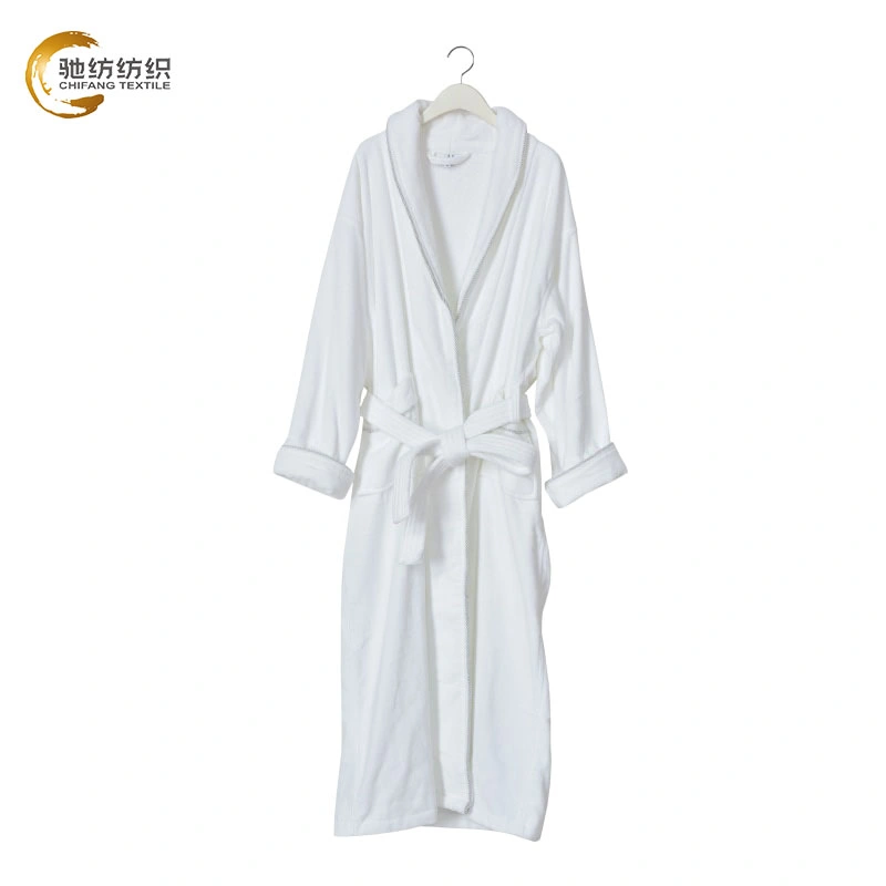 Wholesale Microfiber Modern 100% Cotton Terry Super Soft Bathrobe Wearable Bath Towel for Hotels, Homes, Resorts Saunas