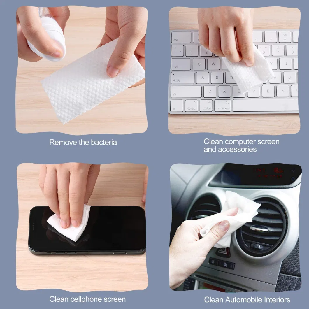 Portable Disposable Facial Cleaning Face Tissue Towel Nonwoven Roll