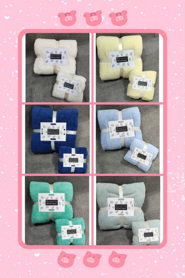 Factory Wholesale Good Quality Super Soft Towel Set for Bath Face Home Travel Swimming Using