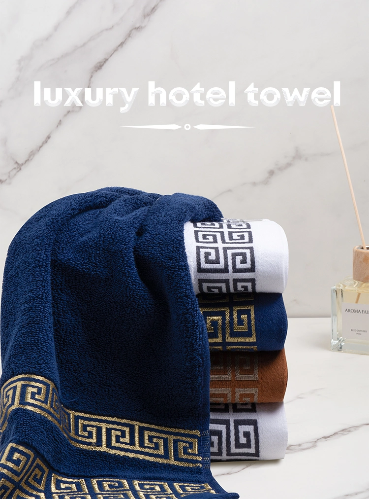 High Quality Hotel Bath Towels Set Luxury Hotel 100% Cotton White Face/Cotton Towels Wholesale