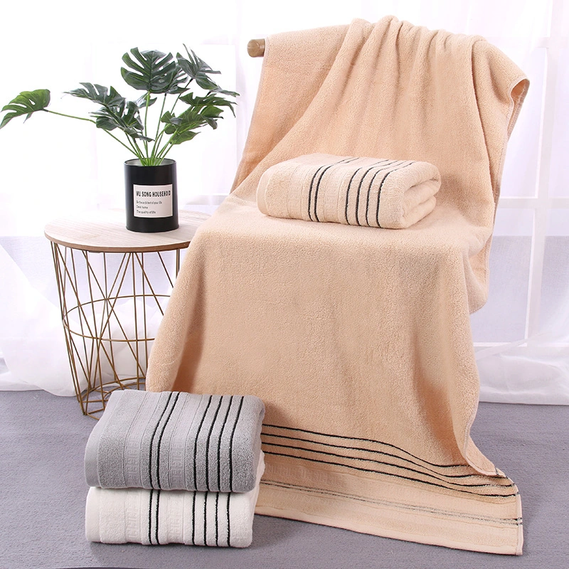 Wholesale China Factory Luxury Towels Set Bath+ Face + Hand Towels 100% Egyptian Cotton Bath Towel Set