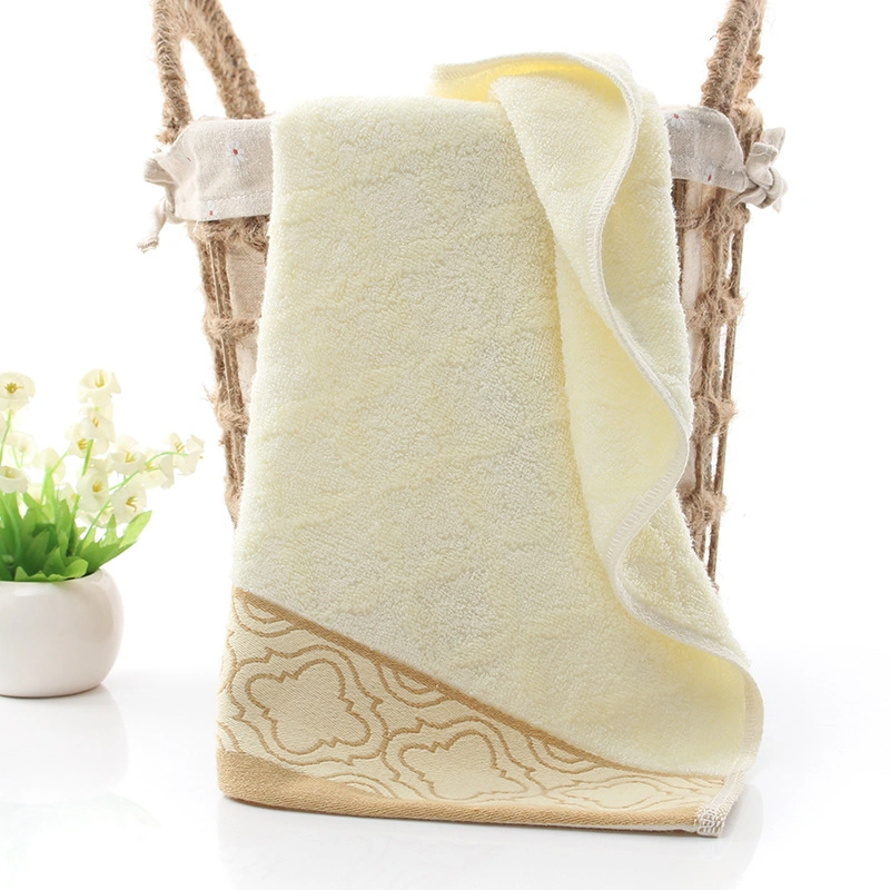 Supplier Luxury OEM Wholesale Bath Towel Hotel SPA Home Absorbent Organic Hand Face Towel