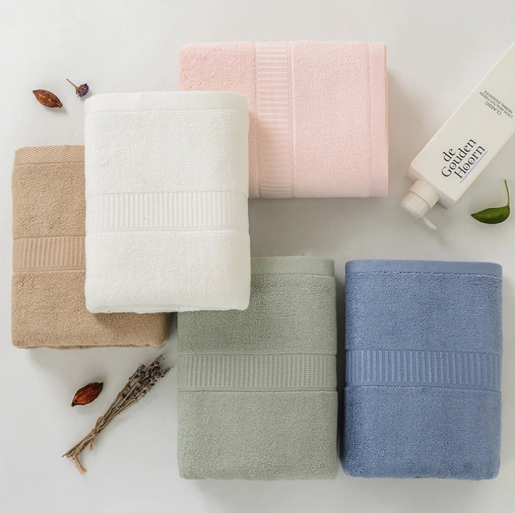 Hot Selling Antibacterial Ultra Soft High Absorbent Bamboo Body Bath Towels