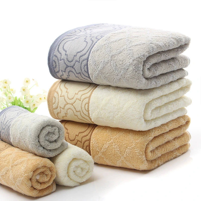 Supplier Luxury OEM Wholesale Bath Towel Hotel SPA Home Absorbent Organic Hand Face Towel