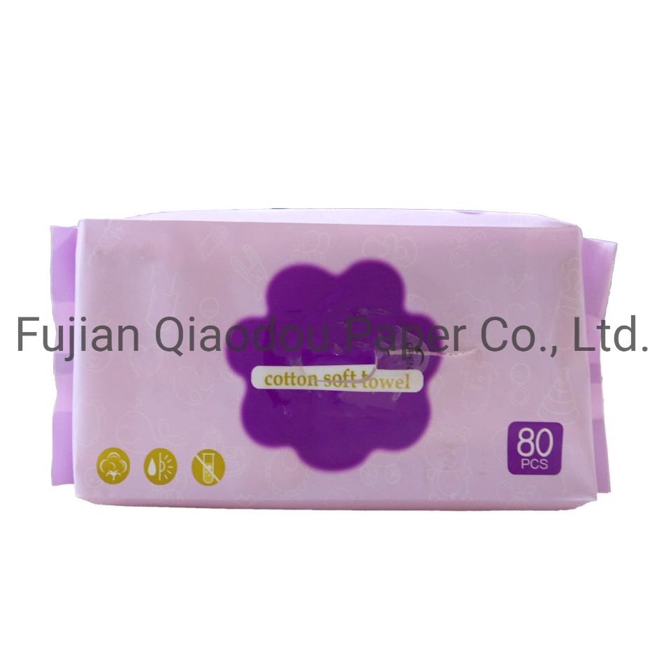 Cleaning Face Colorful Organic Disposable Face Towel