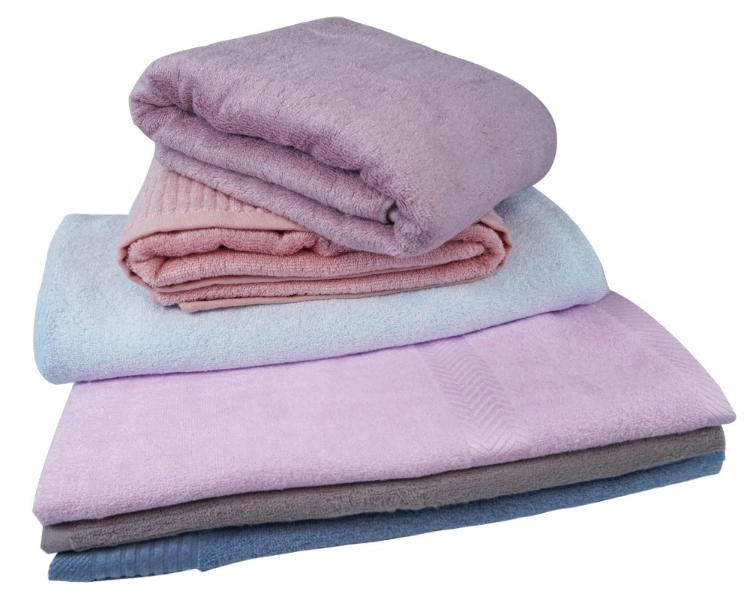 Premium Ultra Soft Organic Washable Bamboo Fiber Plush Bath Towels Bulk