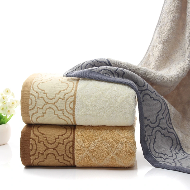 Supplier Luxury OEM Wholesale Bath Towel Hotel SPA Home Absorbent Organic Hand Face Towel