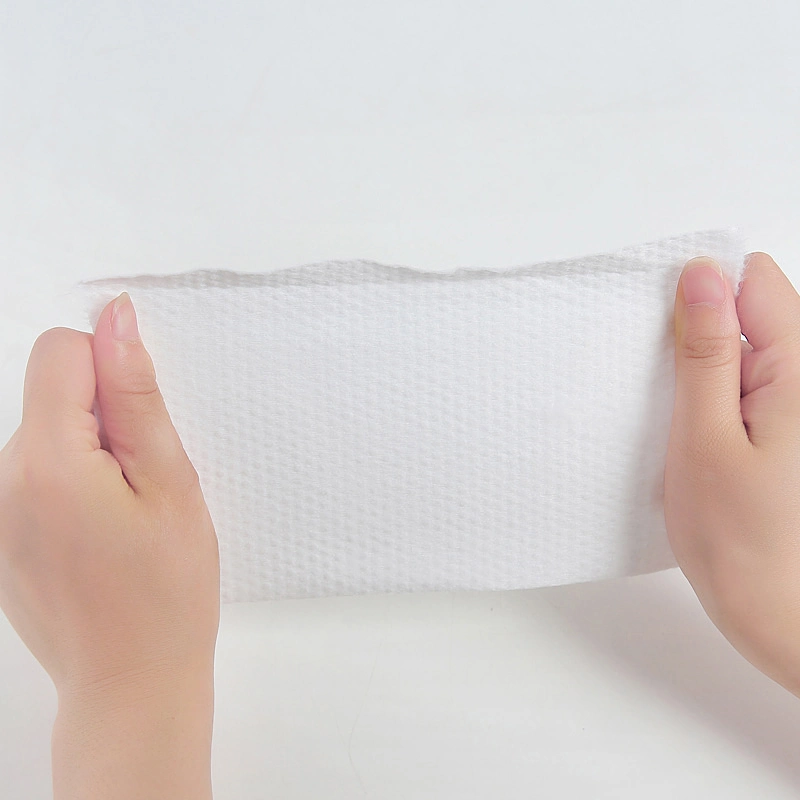 High Quality Comfortable Soft Disposable 100% Facial Paper Cotton Tissue