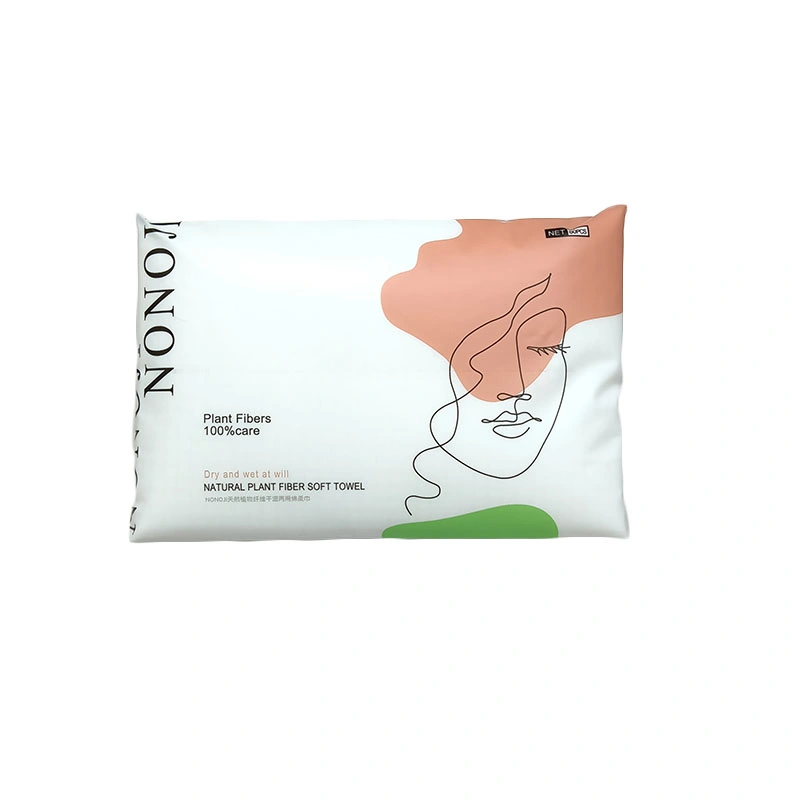 Nonwoven Material Quick Dry Thick Facial Wipe Hot Sale Face Towel
