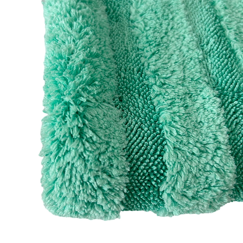 1400GSM Large Size Soft Coral Fleece Twisted Car Wash Towel Water Absorption Quick Dry Microfiber Towel