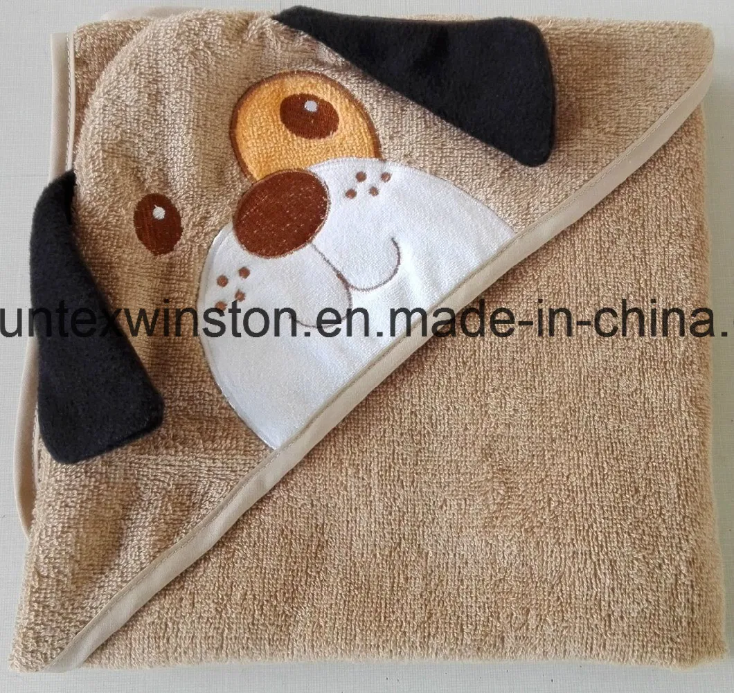 Suntex Animal Face 100% Cotton Hooded Baby Towel