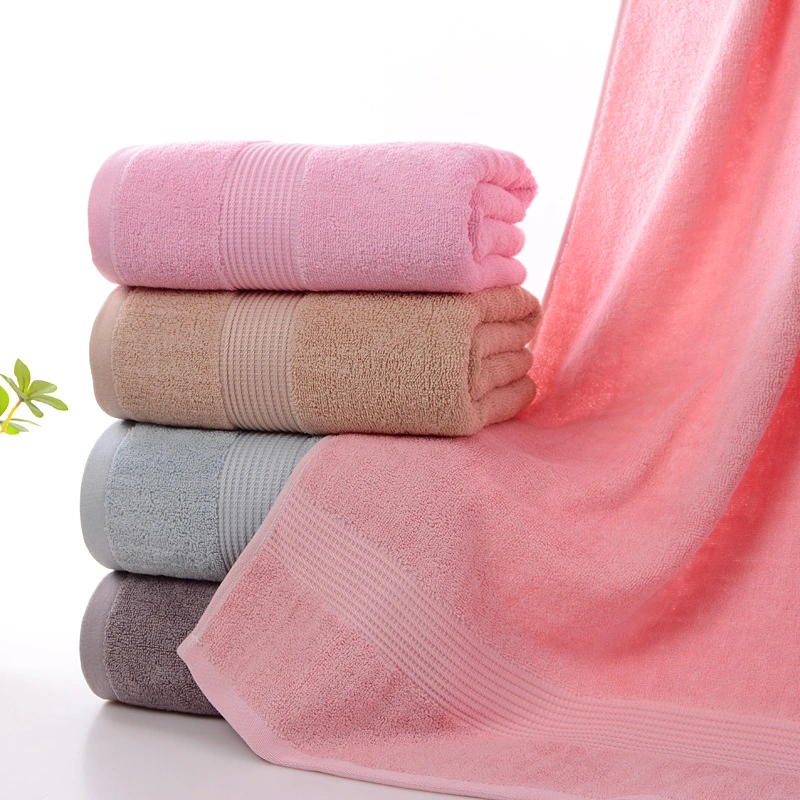 Manufacturers Bamboo Fiber Organic Bath Towel Hotel Face Towel