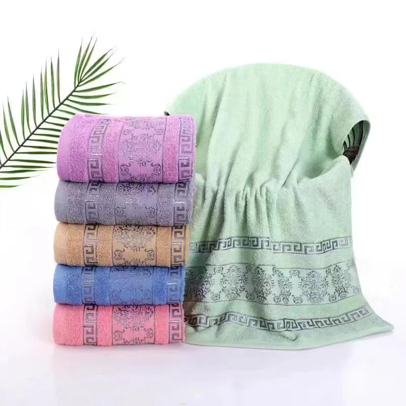 Soft Pool Towel Lightweight Bath Towel Large Size 100% Cotton Beach Towel Quick-Dry Oversized Bath Towel Terry Bath 100% Cotton Towel