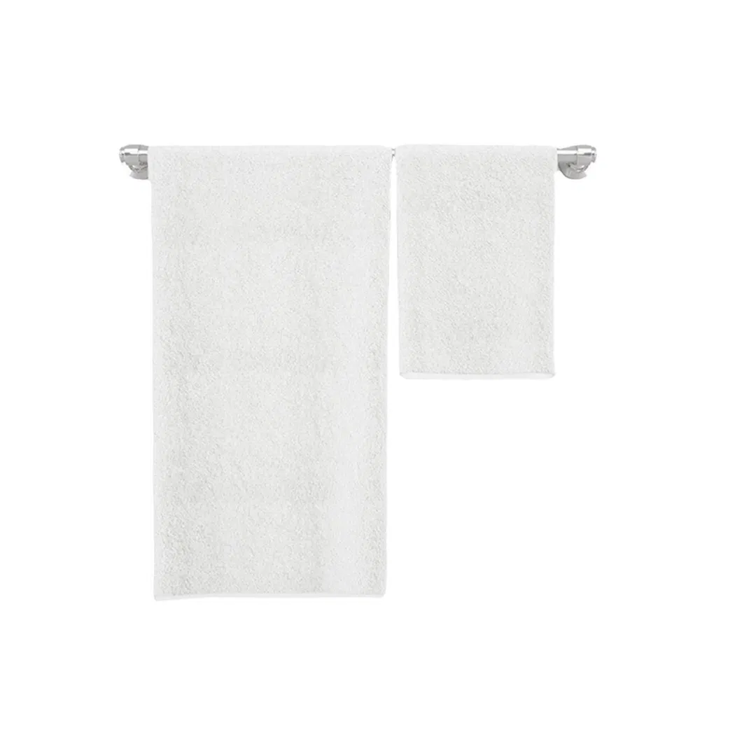 Polyester Custom Personalized Design Printing Blank White Beach Bath Towel 33*33cm 50*70cm