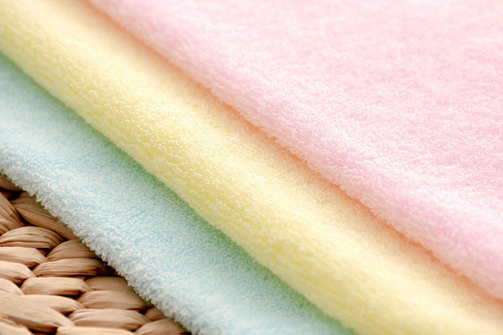 Super Soft Bamboo Fiber Wipe Sweat Saliva Cloth Kindergarten Small Handkerchief Square Bamboo Baby Face Towel