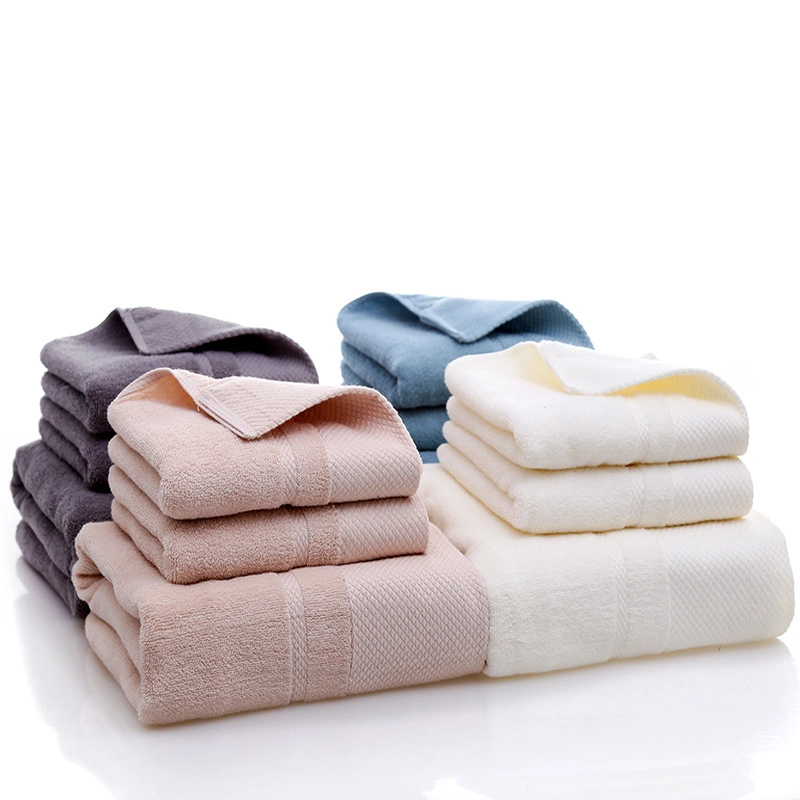 High Quality Cotton Fabric Towel Hotel Face Bath Towels Hand Towels in Bulk Price