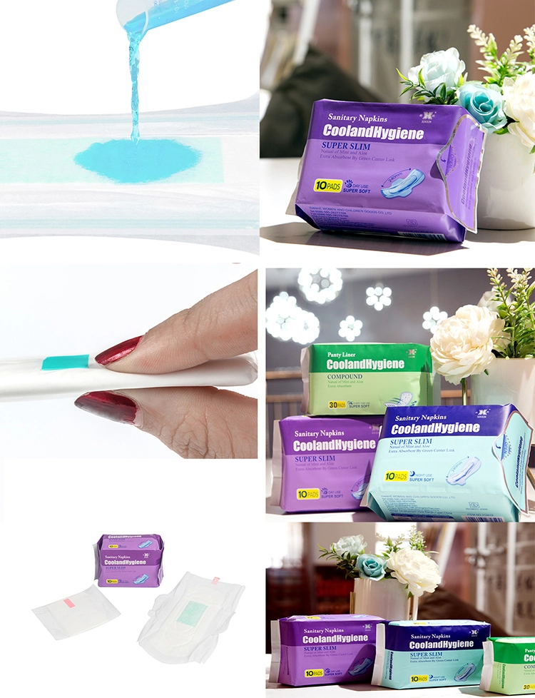 Wholesale Good Quality Free Sample Anion Sanitary Napkins with Competitive Price