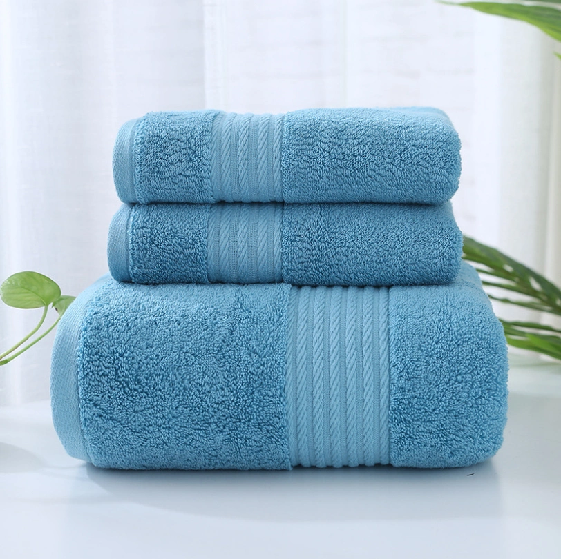 Soft 100% Cotton Absorbent Terry Luxury Shower Hand Bath Towel