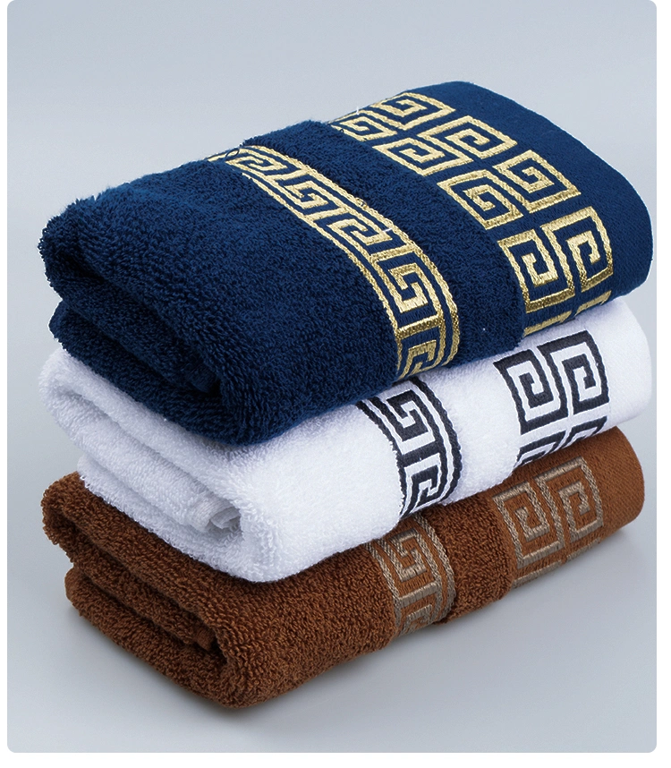 High Quality Hotel Bath Towels Set Luxury Hotel 100% Cotton White Face/Cotton Towels Wholesale