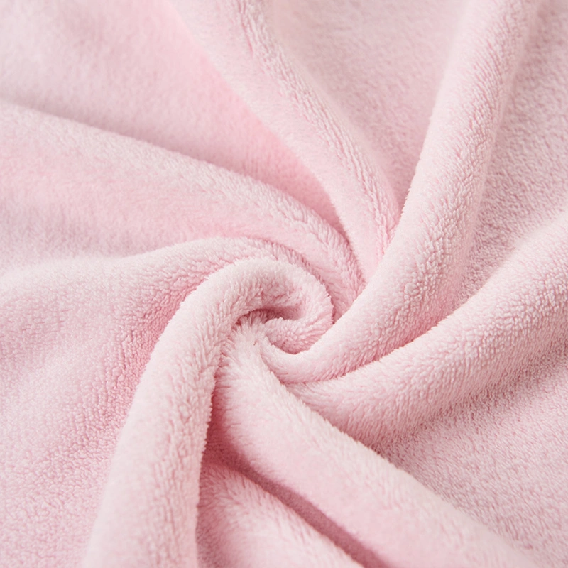 Soft and Absorbent Coral Fleece Face Towel