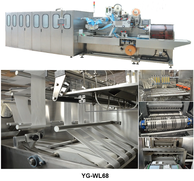Yg Spunlace Non Woven Roll Wet Wipe Production