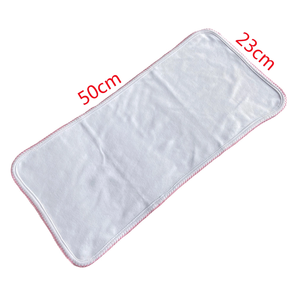 Custom Large Cute Ultra Soft and Thick Absorbent Burping Towels Muslin Burp Towel 100% Cotton Baby Burp Cloth with Trim