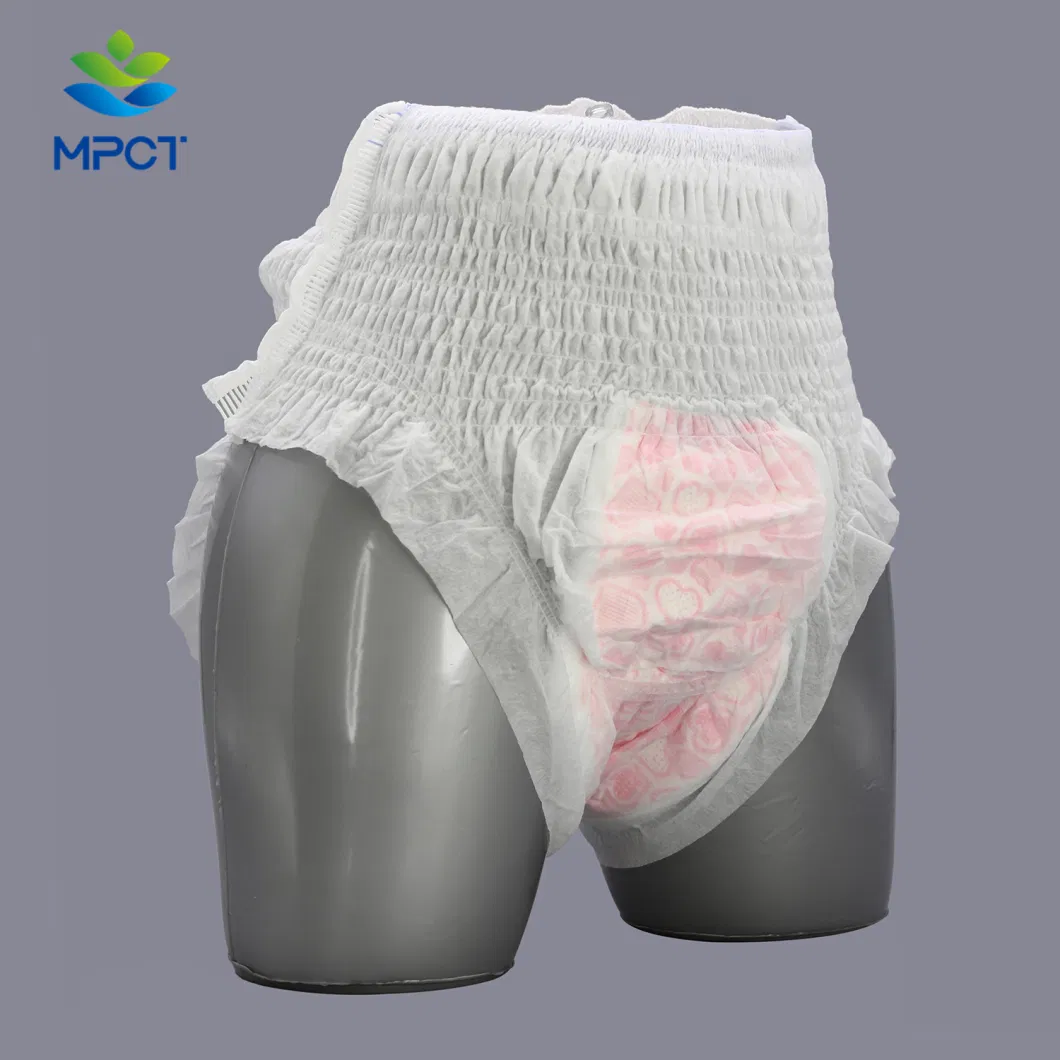 Japanese Sap Nappy Hospital Pant Type Brief Adult Baby Pull up Diaper Disposable Women Wearing in Bulk