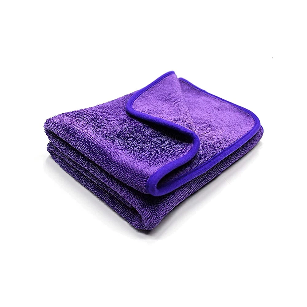 Super Plush 40X40cm 1200GSM Microfibre Auto Detailing Towel