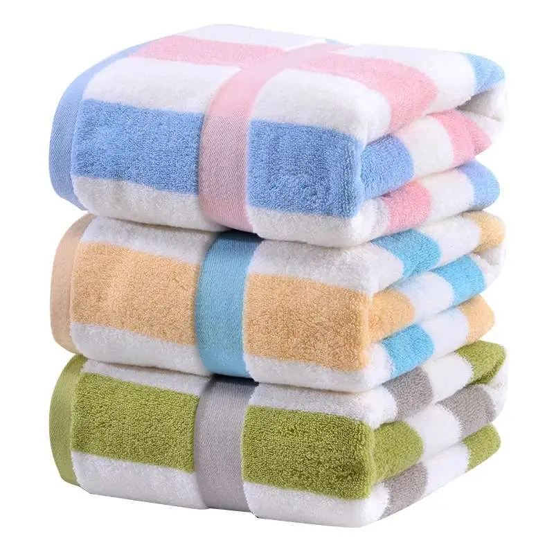 OEM Factory Stock Wholesale Fashion Soft 100% Cotton Quick Dry Bath Towel for Strong Water Absorption