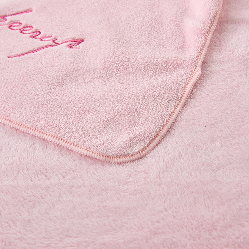 Soft and Absorbent Coral Fleece Face Towel