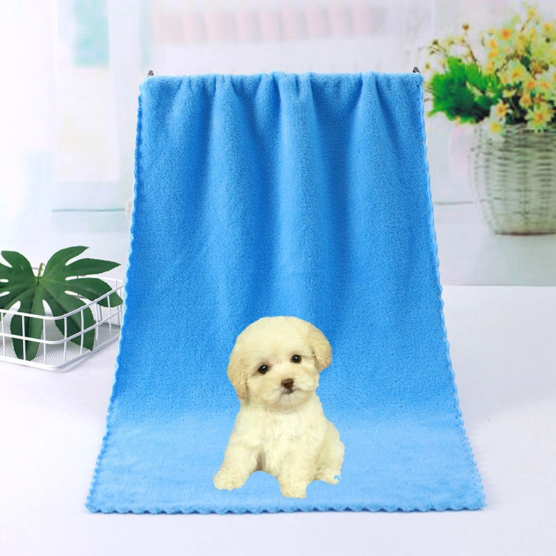 Soft Skin Friendly Microfiber Cat Pet Bath Cleaning Towel