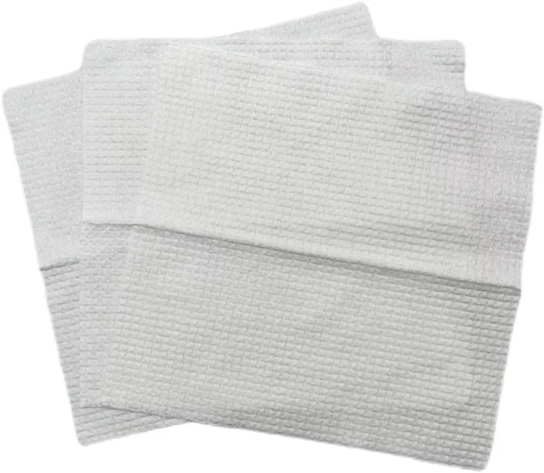 20*20cm Customized Factory Spunlace Nonwoven Cotton Tissue Organic Cotton Towel Baby Facial Tissue for Sensitive Skin Face Clean