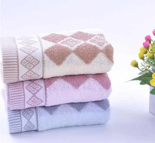 100% Cotton Hotel Cotton Face Terry Bath Towel with Embroidery Logo Full Cotton High Quality White Hotel Towels in Promotion Price (11)