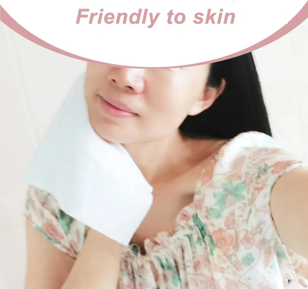 Use for Sensitive Skin Disposable Face Towel Extra Thick Dry and Wet Use Disposable Cotton Tissues for Washing, Custom 100% Cotton Facial Tissue Soft Dry Wipe,